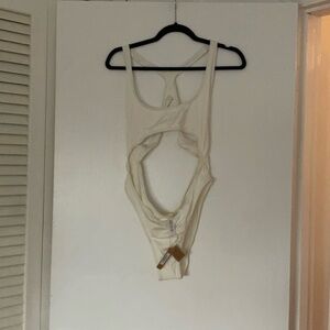 NWT skims signature cutout Monokini